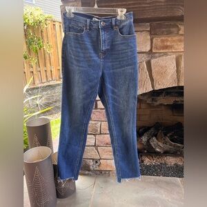 Tribal Women's Raw Hem Jeans Size 8